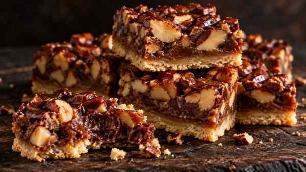 Quadrados Úmidos de Chocolate e Rapadura com Castanha-do-Pará