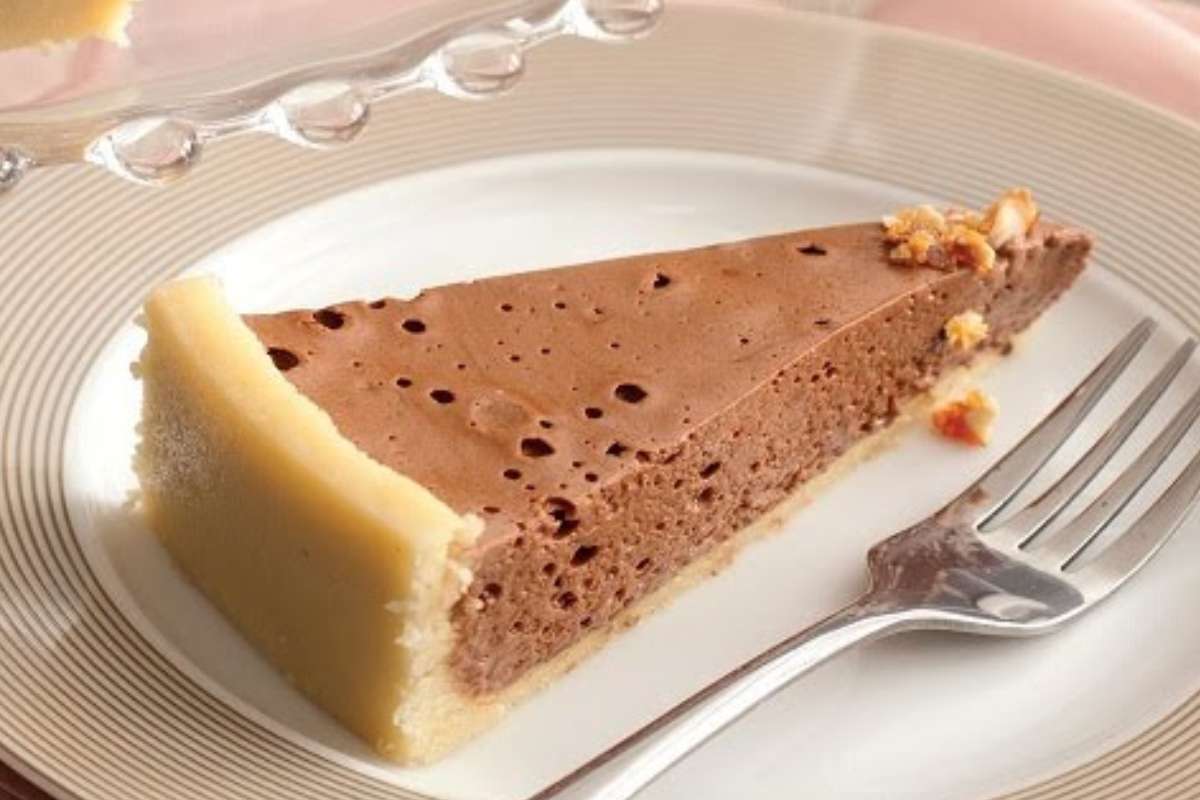 Bolo de Amêndoa com Cobertura de Marzipã