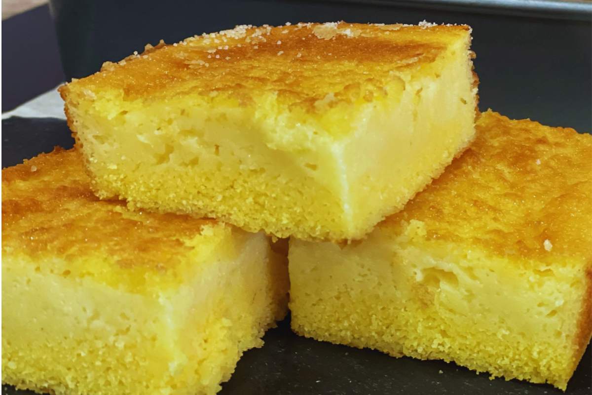 Bolo de Fubá Cremoso