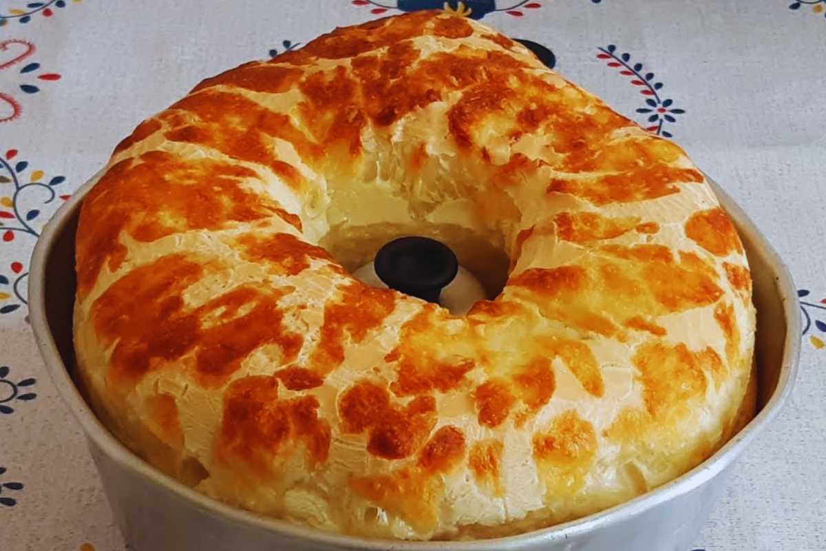 Bolo de Pão de Queijo Doce