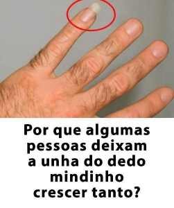 O mistério da unha longa do dedo mindinho: por que algumas pessoas mantêm esse hábito?