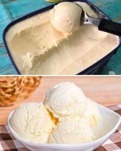 Sorvete de Creme Caseiro! Sobremesa Perfeita, Fácil e Cremosa