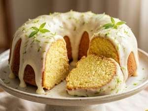 Bolo de Limão de Liquidificador