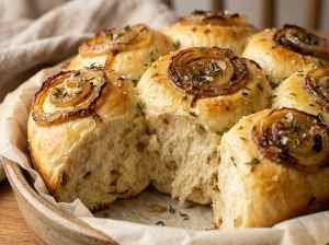 Pão de Cebola Fofinho