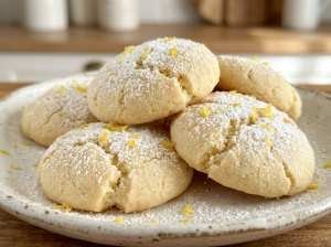 Biscoito de Limão Amanteigado