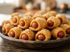 Enroladinho de Salsicha de Festa