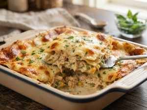 Lasanha de Frango Cremoso