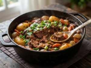 Carne de Panela com Molho Caseiro