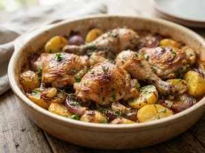 Frango com Batatas Suculento