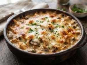 Strogonoff de Frango de Forno