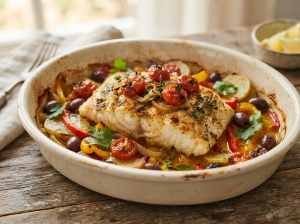 Pescada Assado