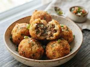 Bolinho de Carne Rápido