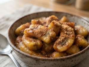 Banana com Canela sem Óleo