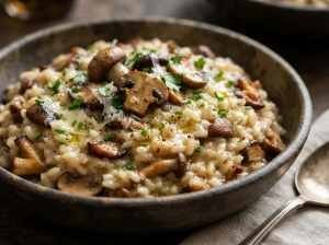 Risoto de Cogumelos Completo