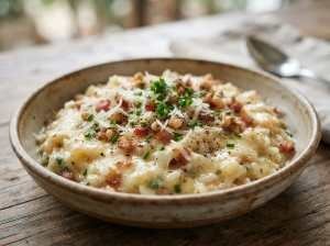 Risoto de Queijo Completo