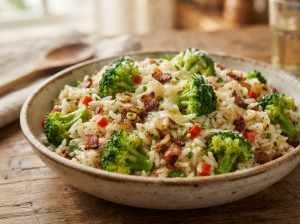 Arroz com Brócolis Completo