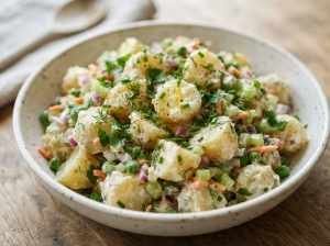 Salada de Batata Refrescante