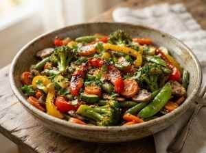 Legumes Salteados Saboroso