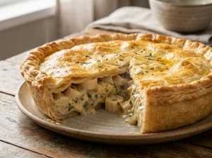 Torta de Palmito Rica em Sabor