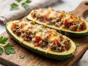 Abobrinha Recheada Rica em Sabor