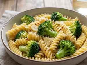 Macarrão com Brócolis Fácil