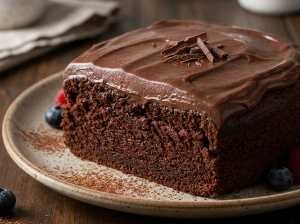 Bolo de Chocolate Vegano Fácil