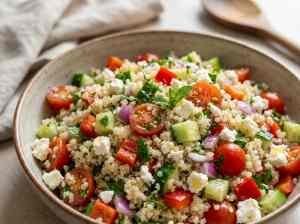 Salada de Quinoa para o Dia a Dia