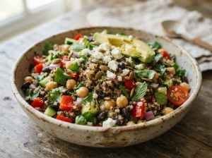 Salada de Quinoa Proteica