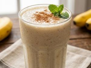 Vitamina de Banana Gelada