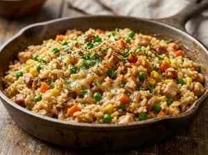 Arroz de Frigideira de 10 Minutos