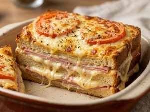 Sanduíche de Forno com Poucos Ingredientes