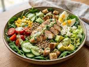 Salada Completa de 10 Minutos